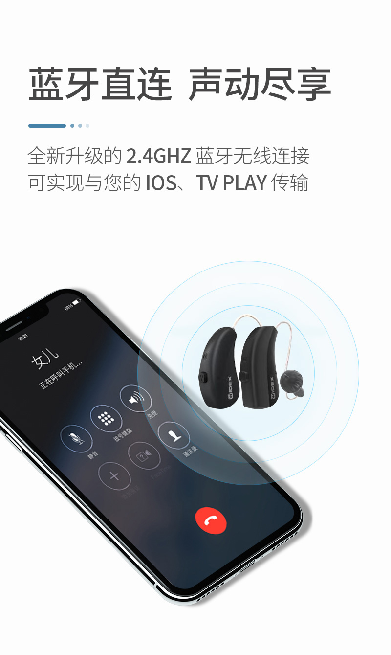 唯听助听器Moment极声系列